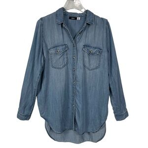 Urban Outfitters BDG Denim Chambray Top Oversized Size Small